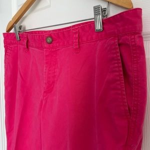 GAP Women’s Girlfriend Hot Pink Khaki Pants Size 12 | 31 Ankle Length